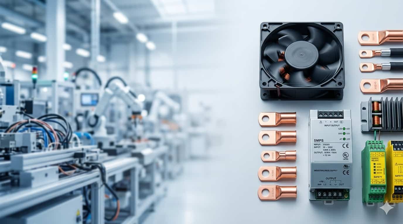 Industrial electrical components and equipment